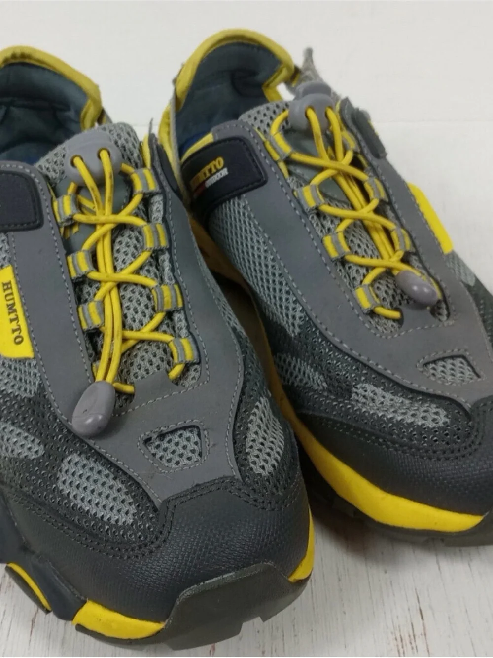 Men's Gray and Yellow Amphibious Outdoor Sandals